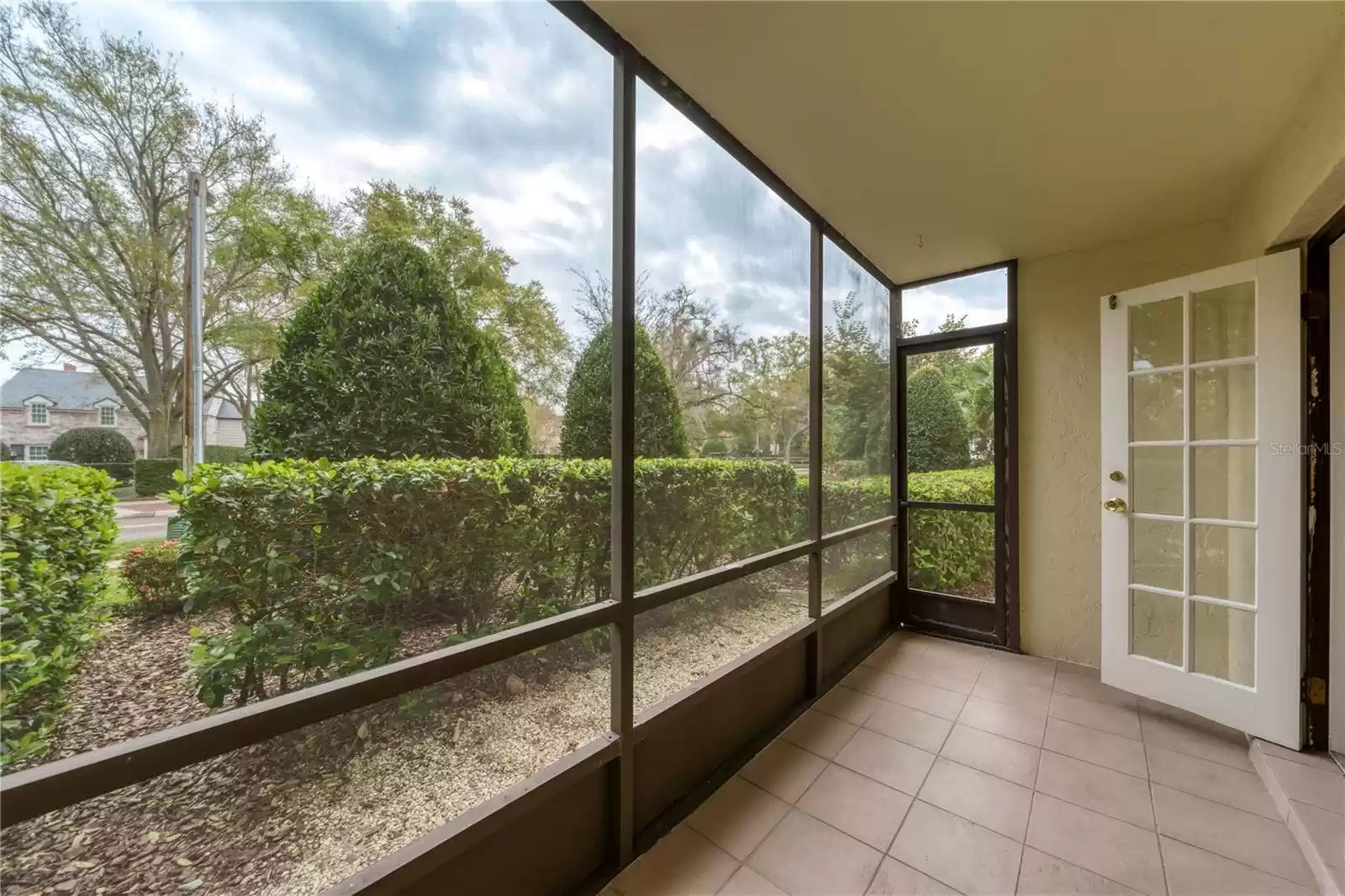 Rear Screened Patio