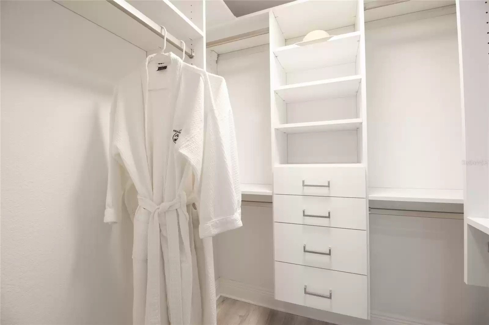 Master Walk-In with Custom California Closet