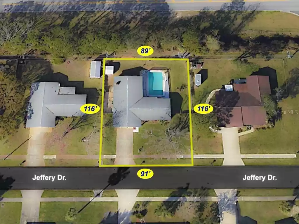 1213 JEFFERY DRIVE, PORT ORANGE, Florida 32129, 3 Bedrooms Bedrooms, ,2 BathroomsBathrooms,Residential,For Sale,JEFFERY,MFRNS1080811