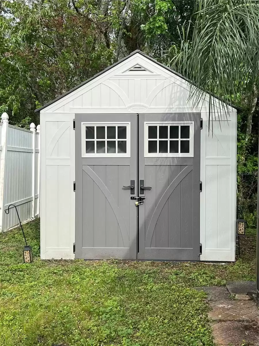 SHED IS INCLUDED