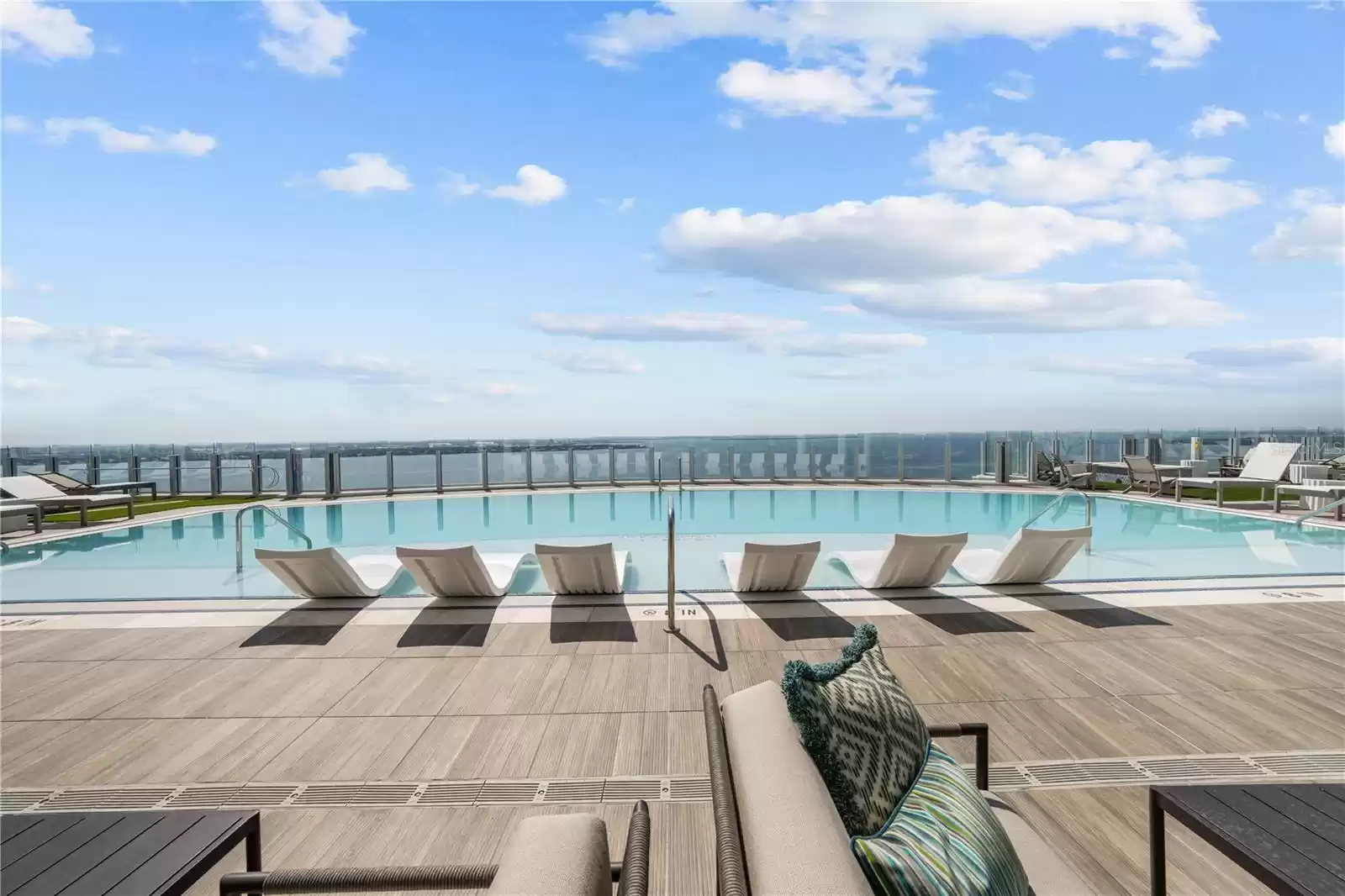 Roof top pool with Bay views for days!