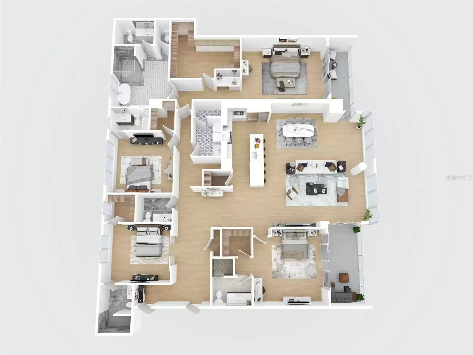 Floor plan PH2302