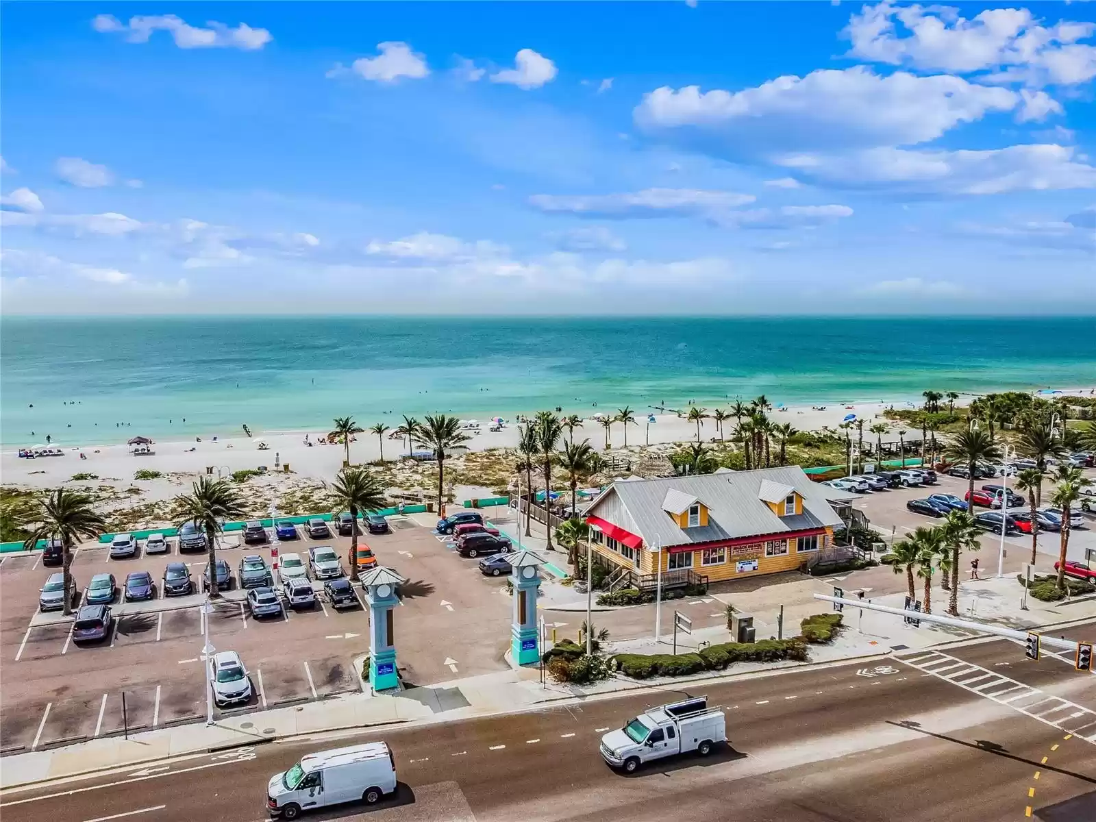 Beach access nearby and The Snack Shack was built in 1934 and sits in the middle of Archibald Park's 500 feet of gulf frontage where Madeira Way meets Gulf Blvd.