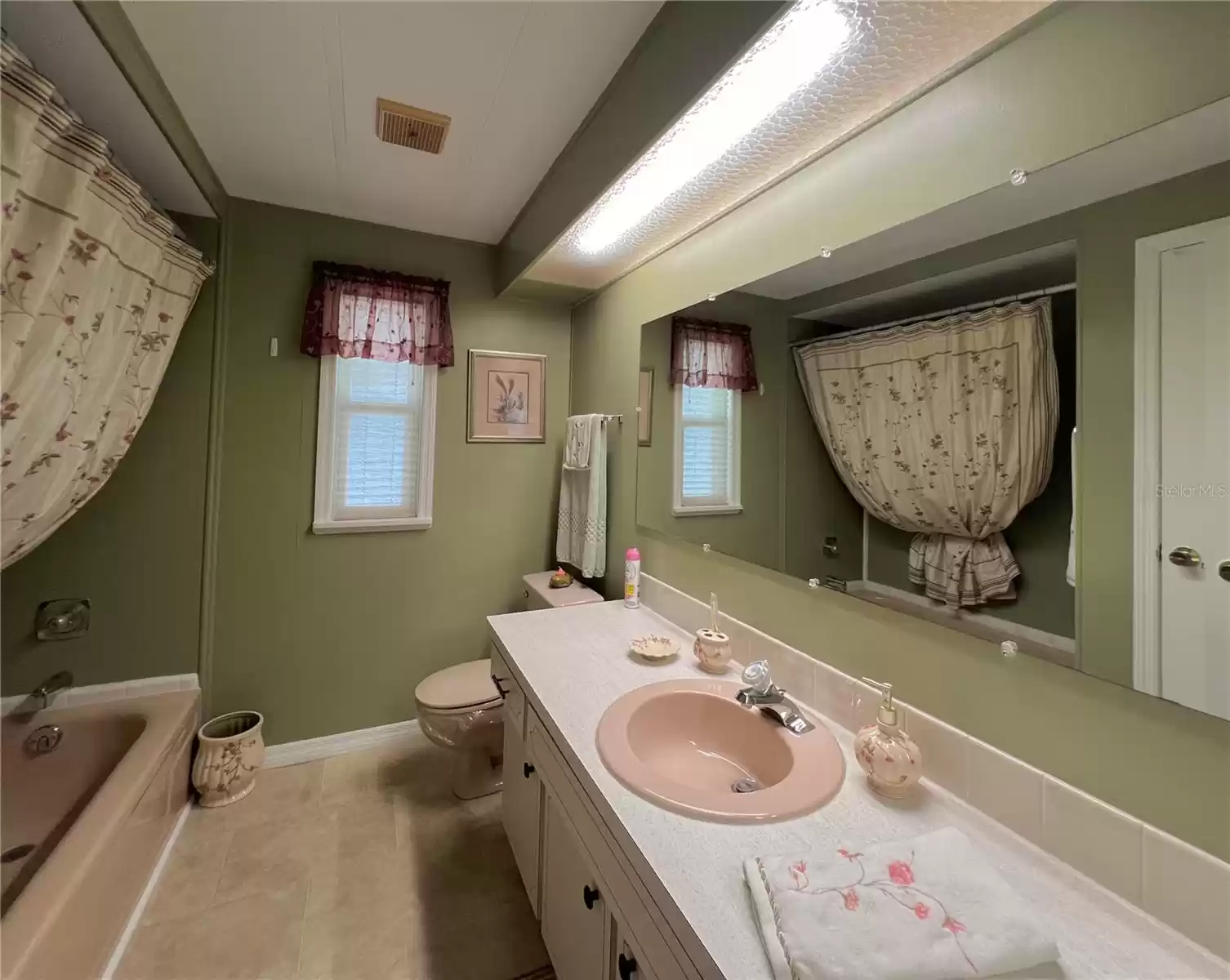 Large hallway bathroom