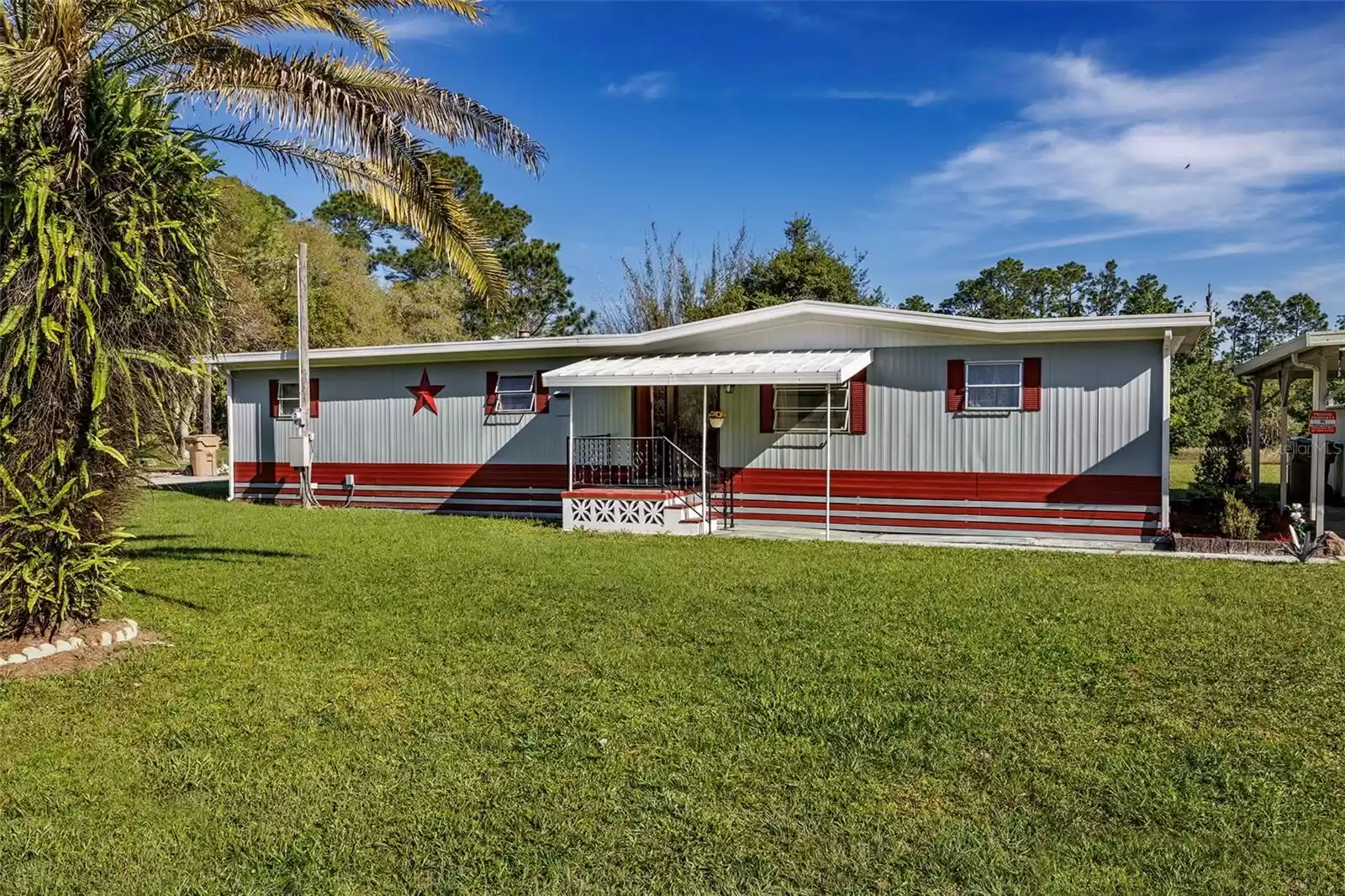 Front view of 1973 home.