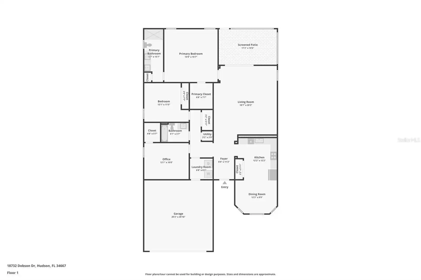 18732 DOBSON DRIVE, HUDSON, Florida 34667, 3 Bedrooms Bedrooms, ,2 BathroomsBathrooms,Residential,For Sale,DOBSON,MFRW7863130