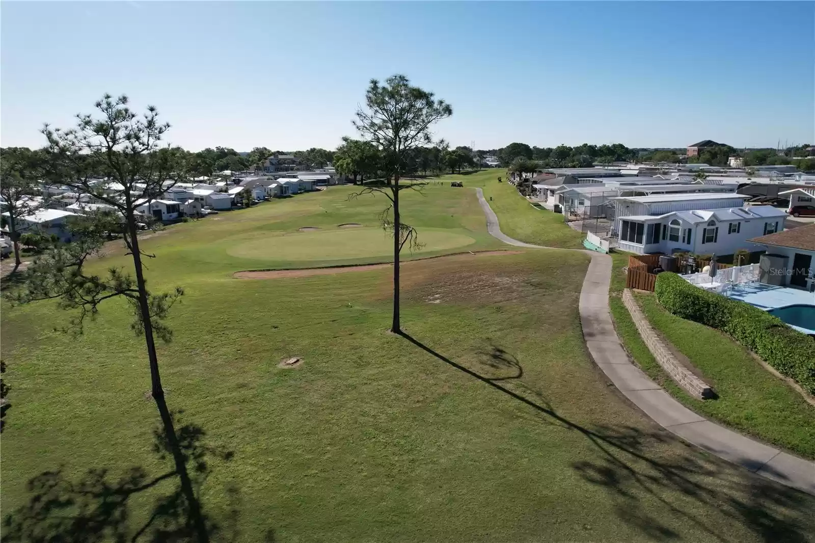 Golf Course View from Florida Room