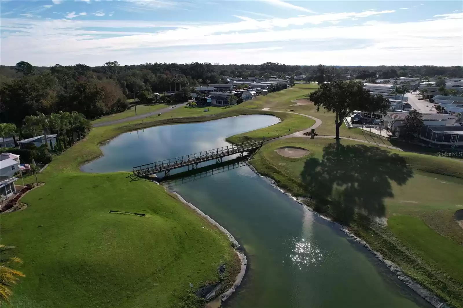 Pond on Golf Course