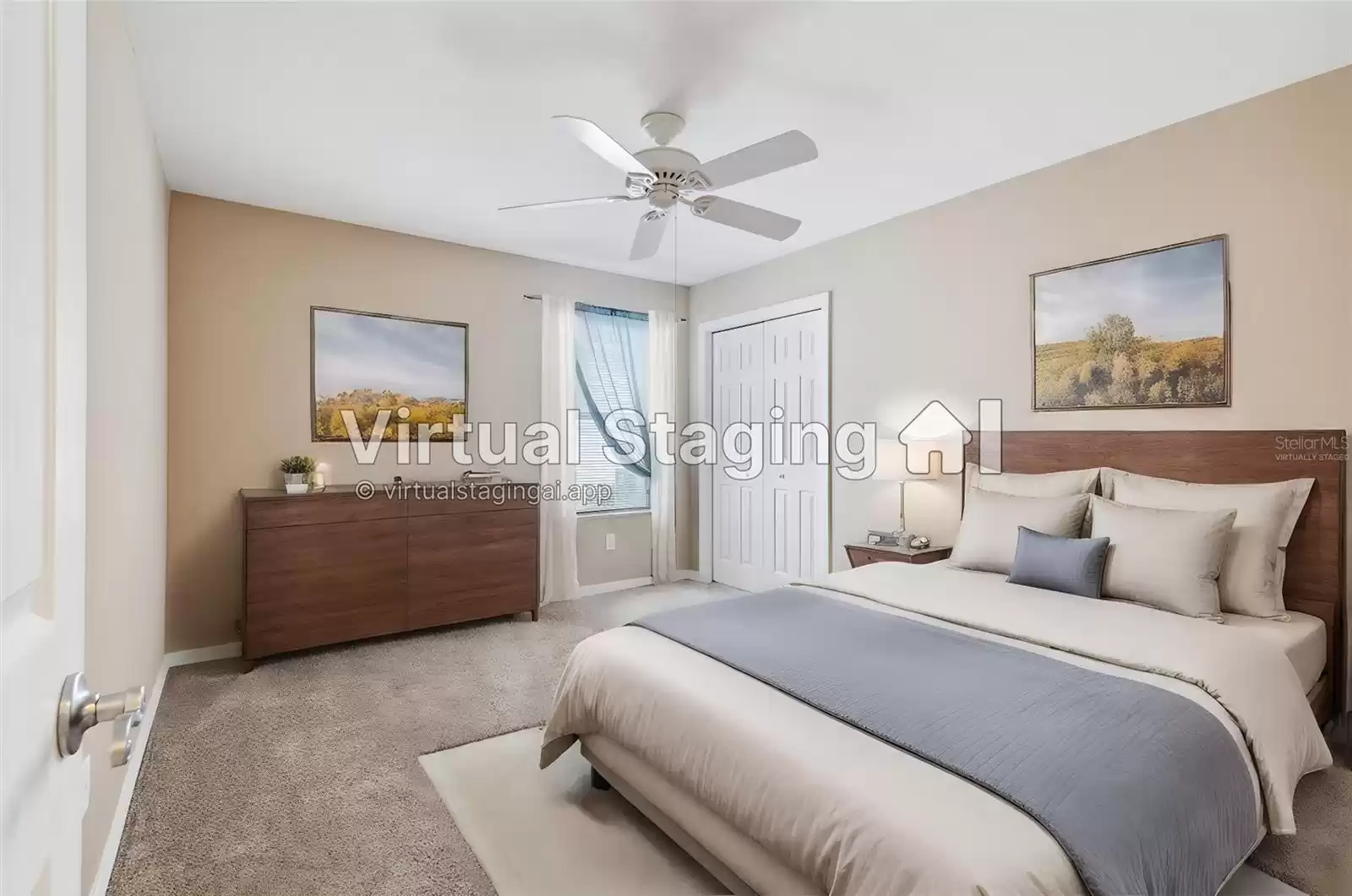 GUEST BEDROOM 3 VIRTUALLY STAGED