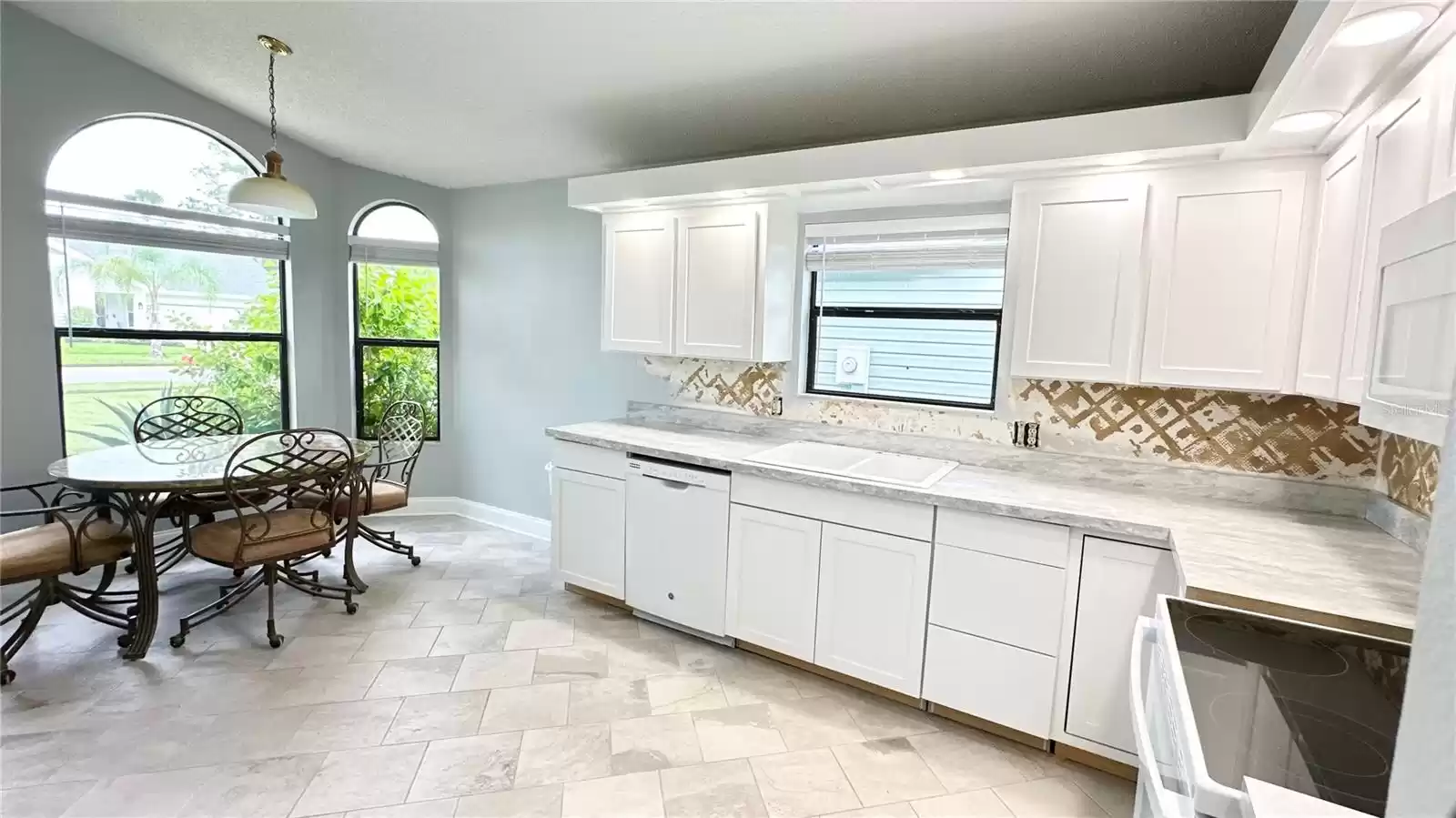 Kitchen renovation in progress