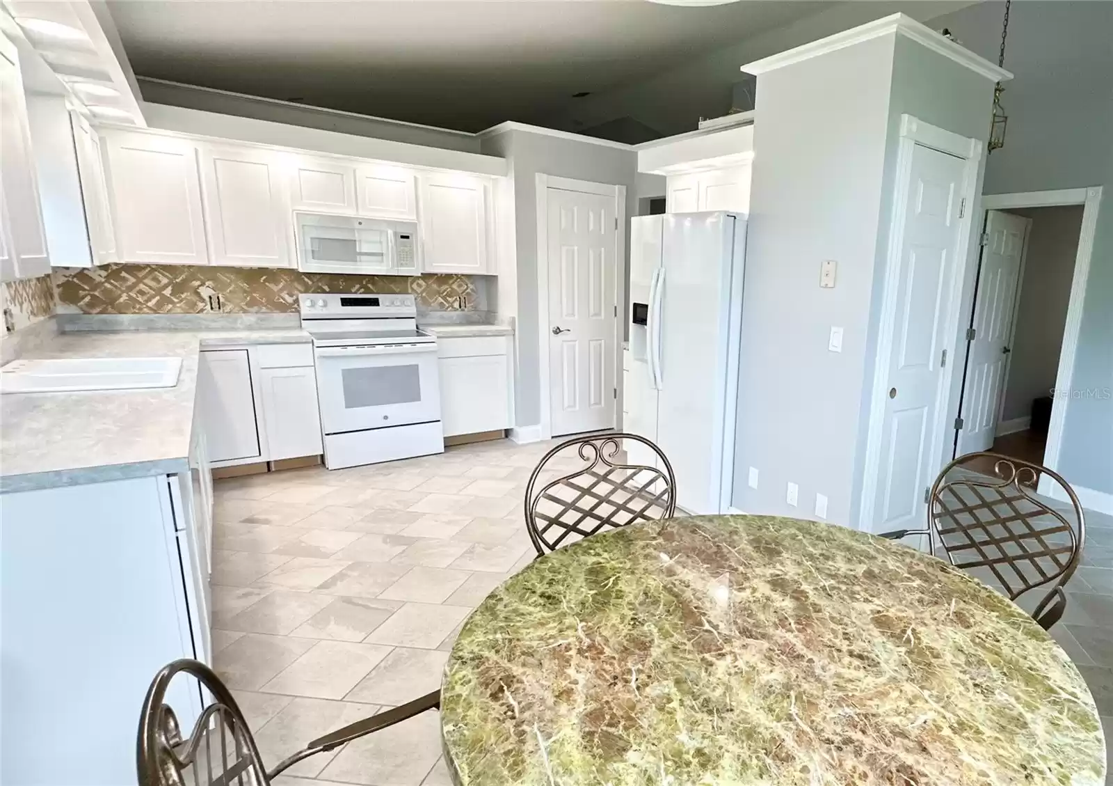 Kitchen renovation in process