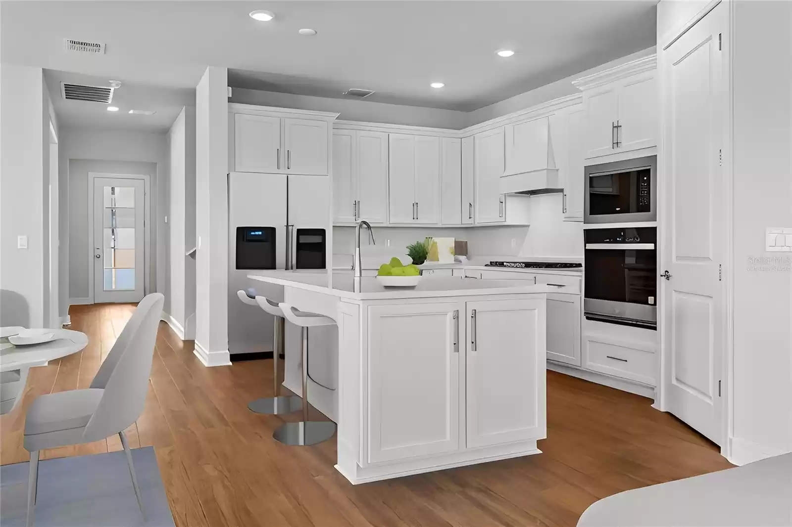 Virtually staged Kitchen