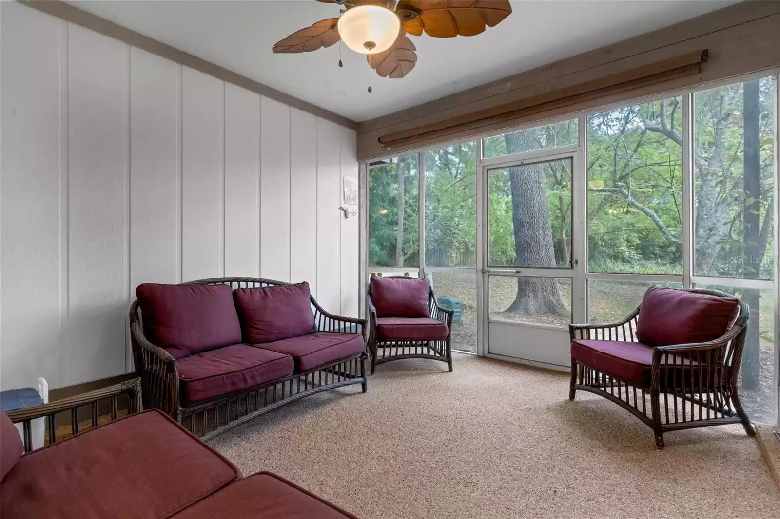 Screened patio