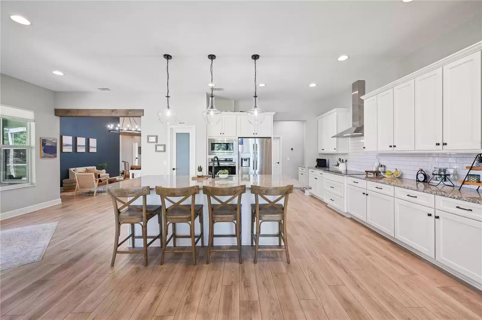 Open Kitchen/Family Room with Lake views!