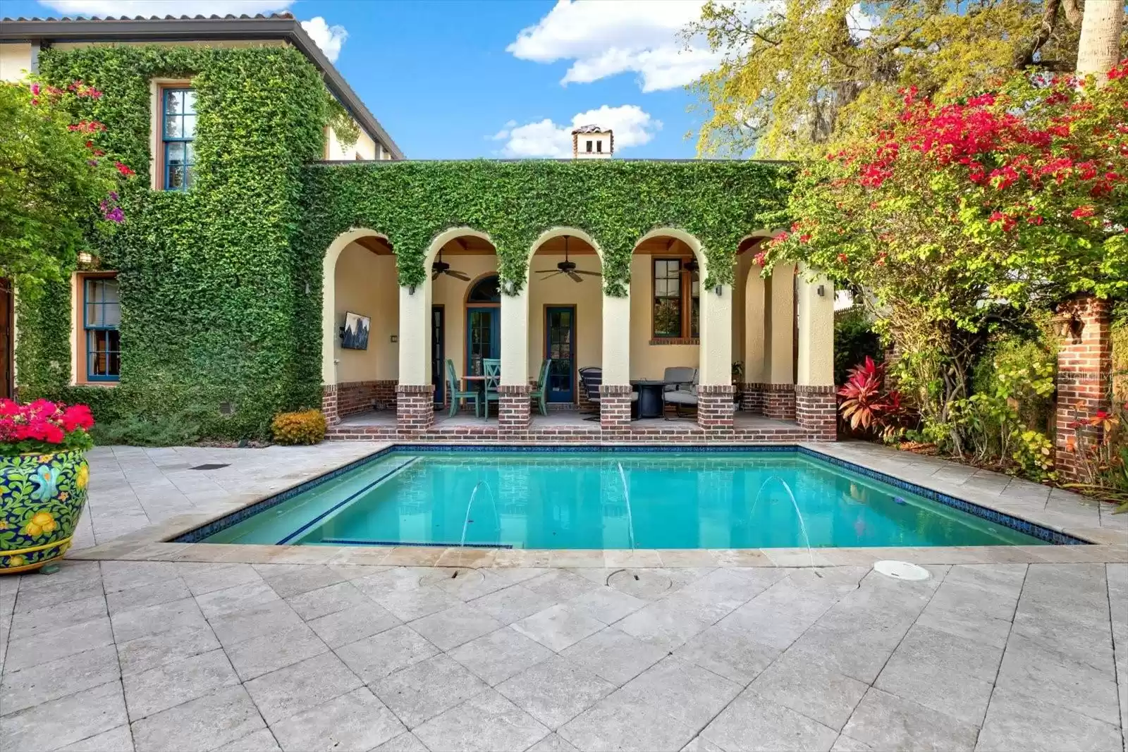 Backyard Saltwater Pool