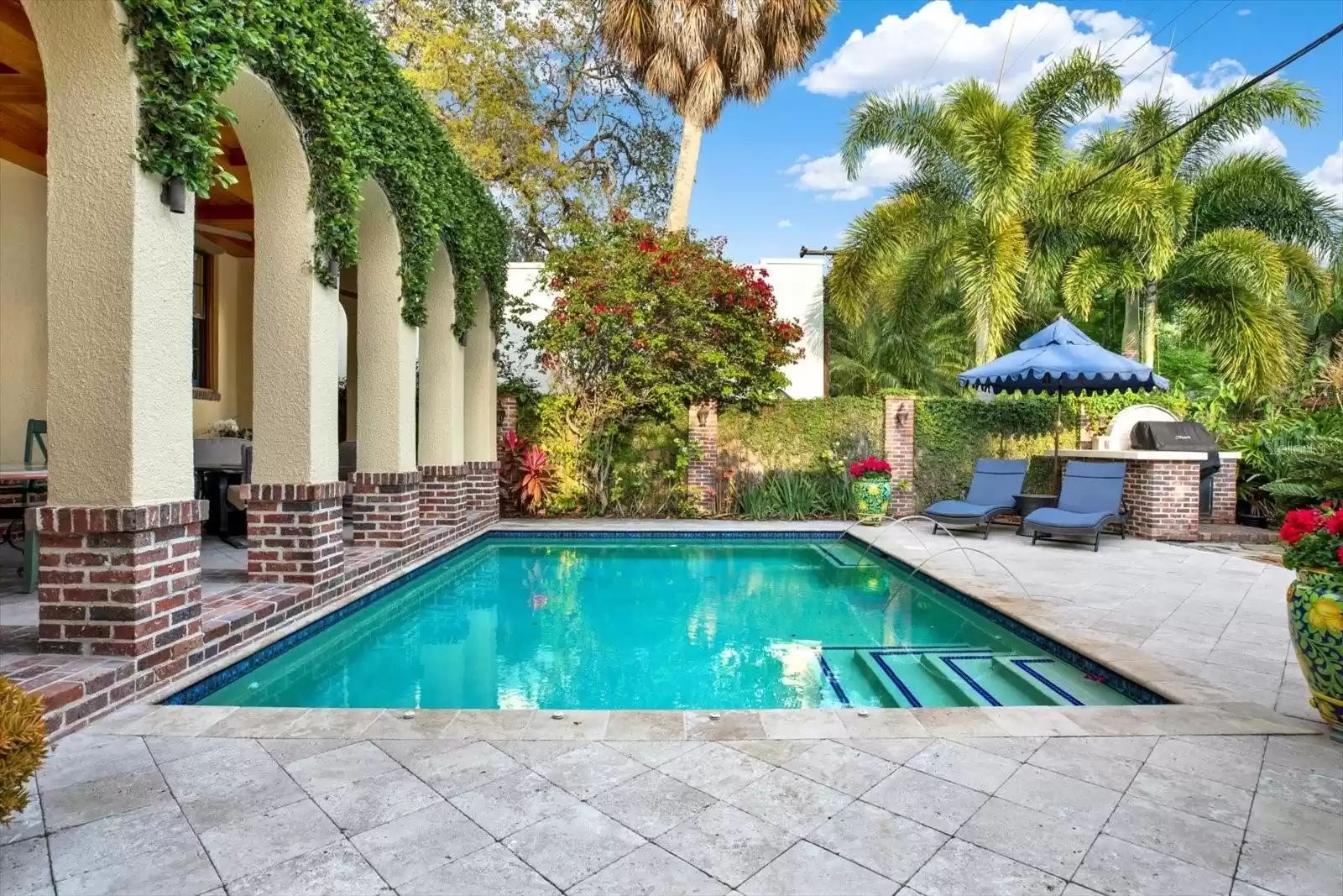 Backyard Saltwater Pool