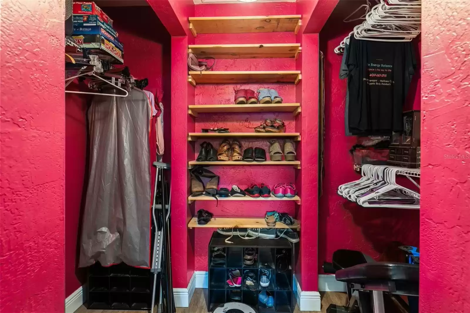 Large walk-in closet