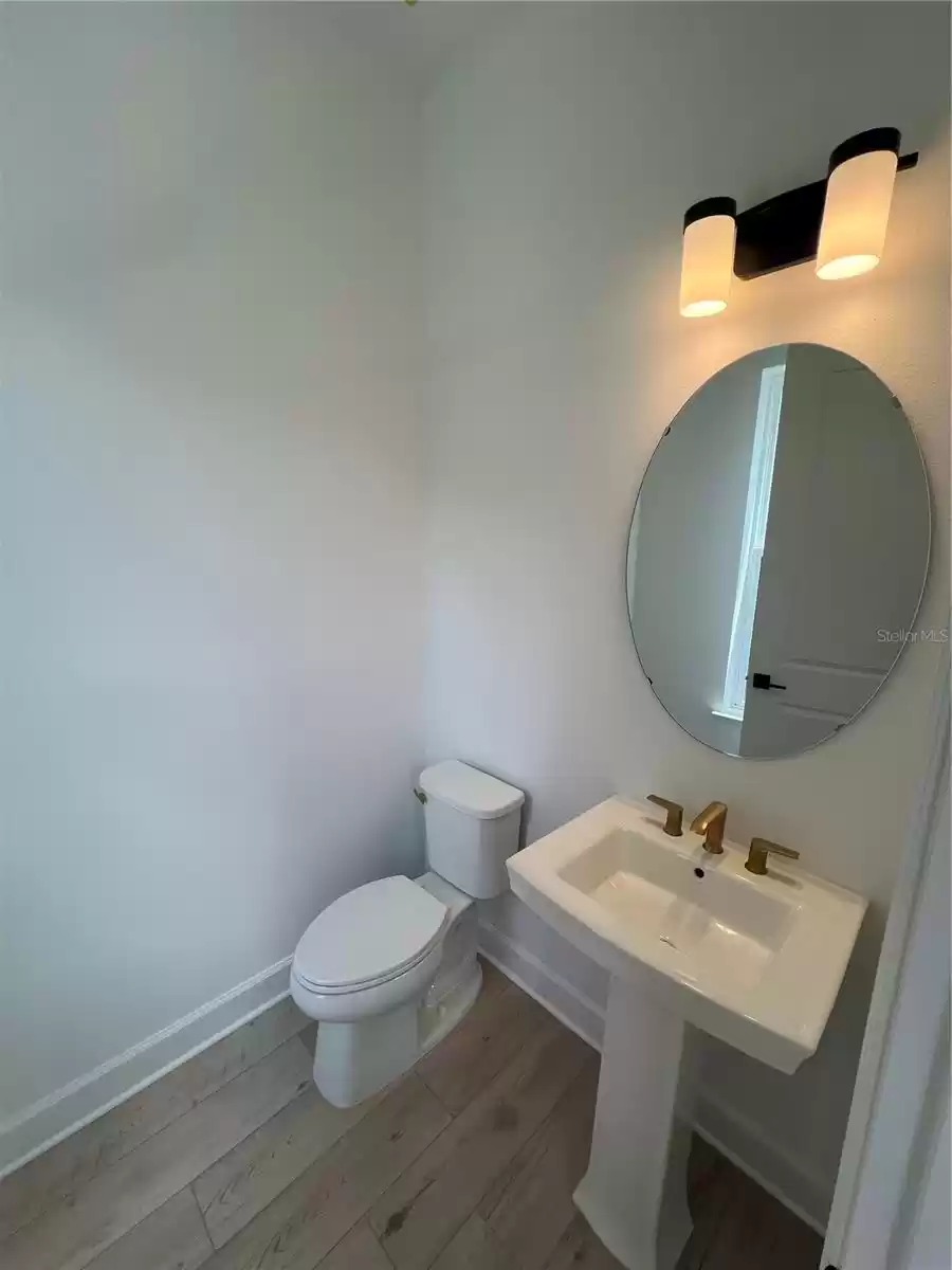 2nd floor powder bathroom