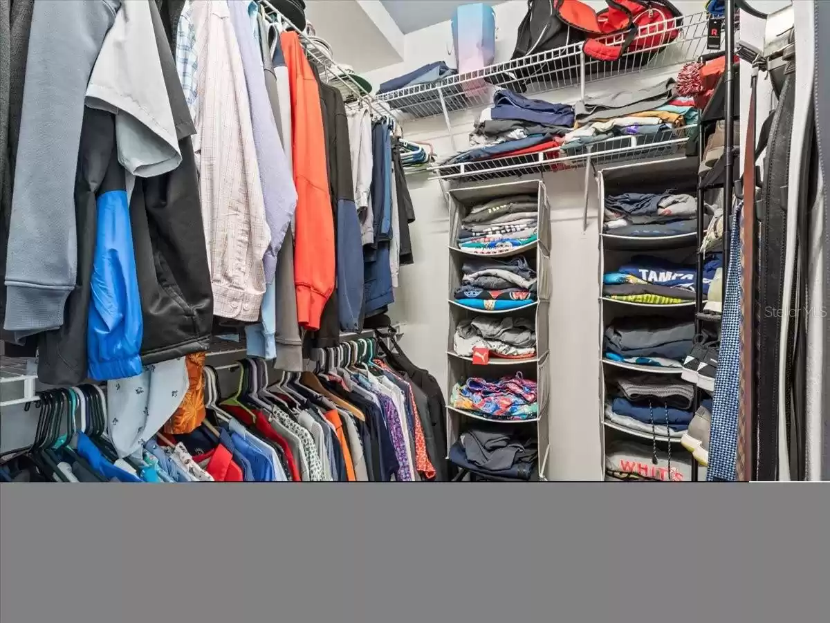 Primary Bedroom walk-in closet 1