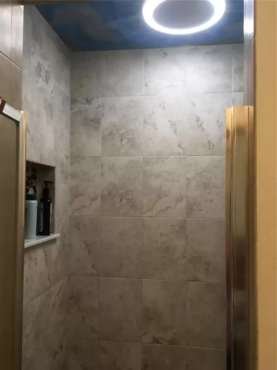 Primary bathroom shower