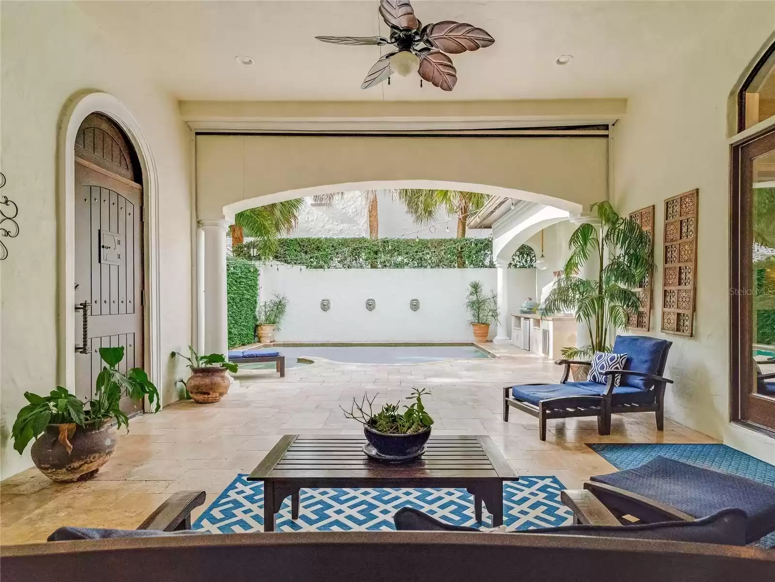 Courtyard & Pool