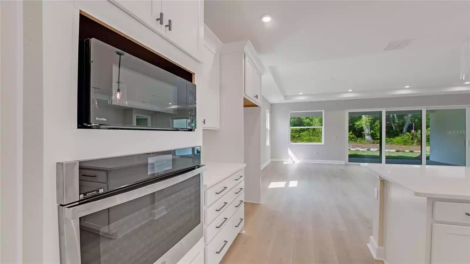 Kitchen into Great Room