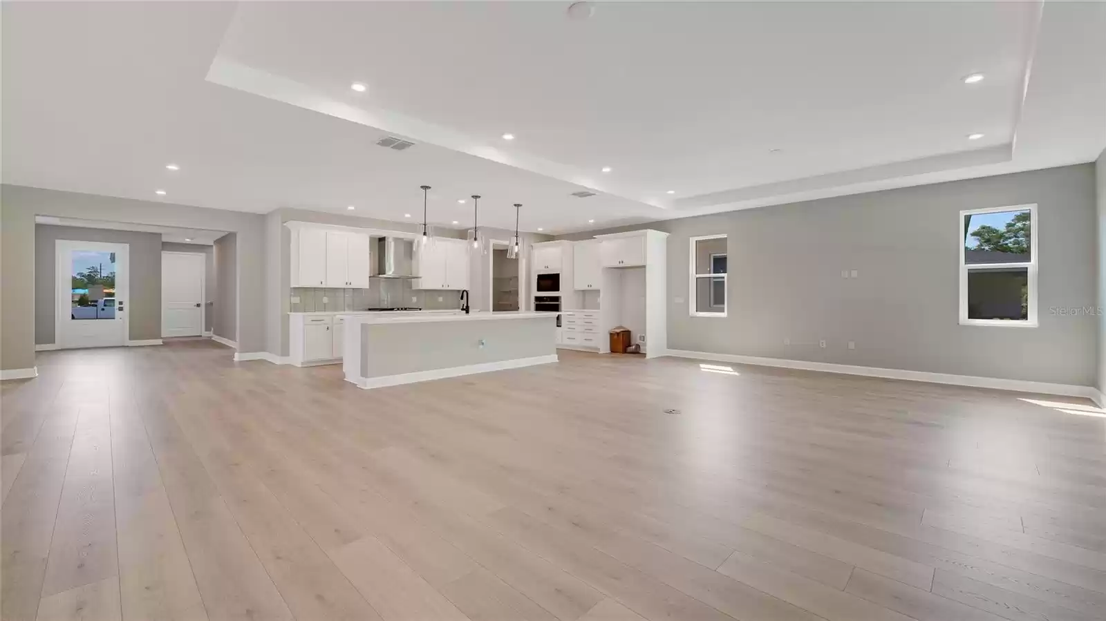 Great Room into Kitchen