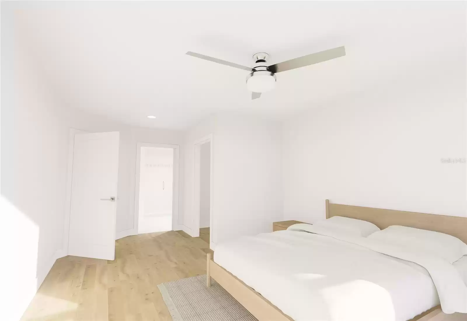 *Rendering Example**Unit does not come with physical ceiling fans, furniture, and washer/dryer appliances.