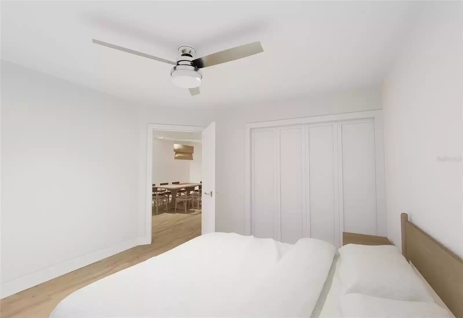 *Rendering Example**Unit does not come with physical ceiling fans, furniture, and washer/dryer appliances.