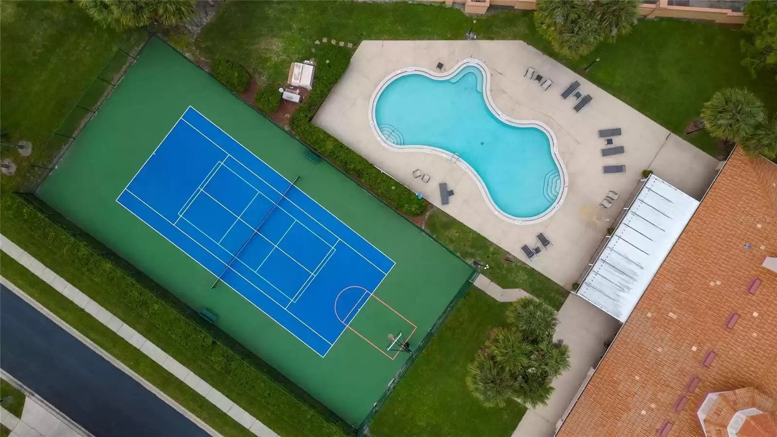 Sports Court and Pool