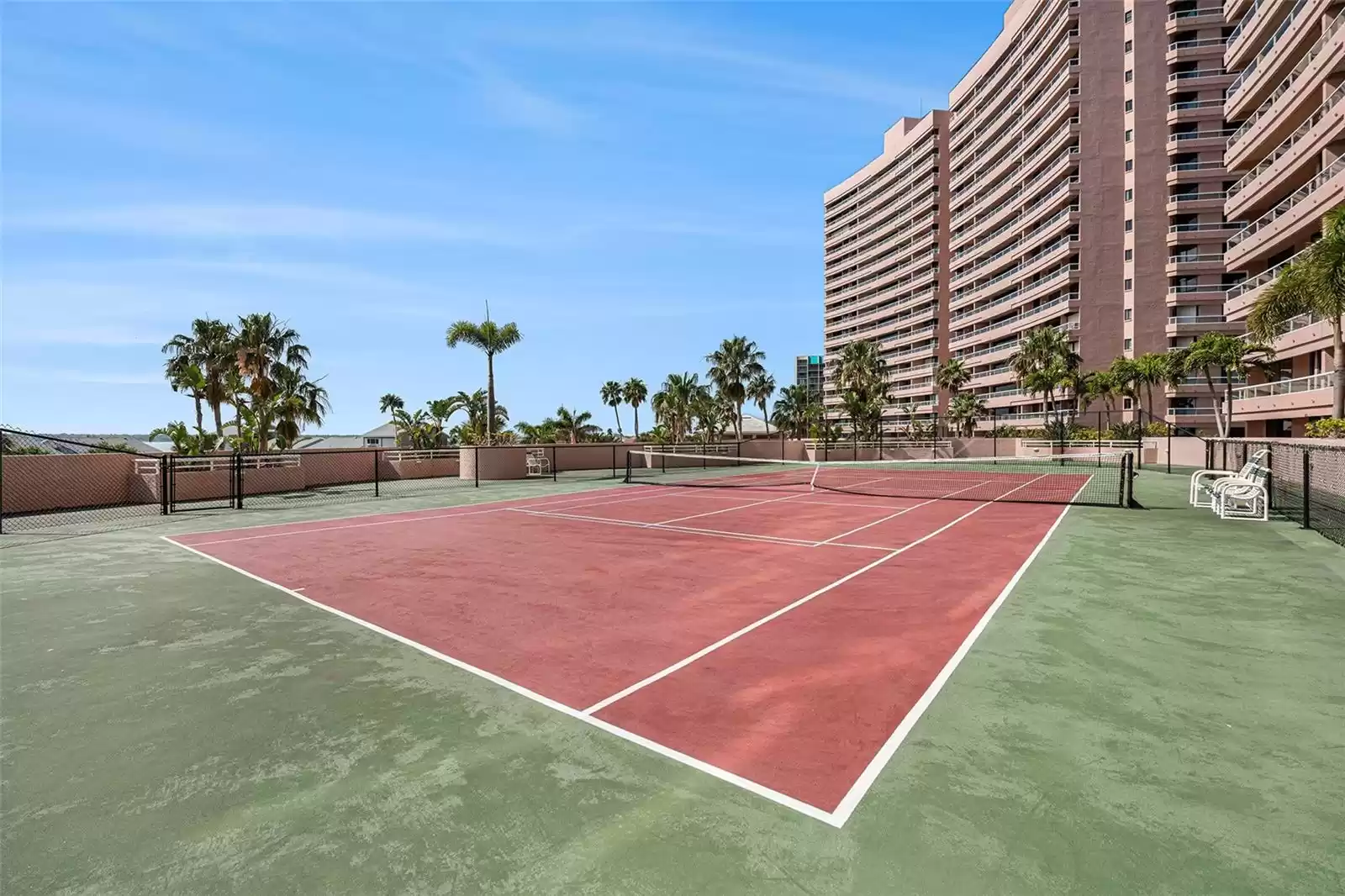 Tennis Courts located right out your front door