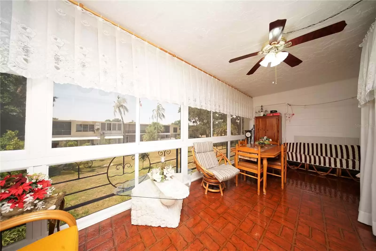 View of the other side of spacious Florida room