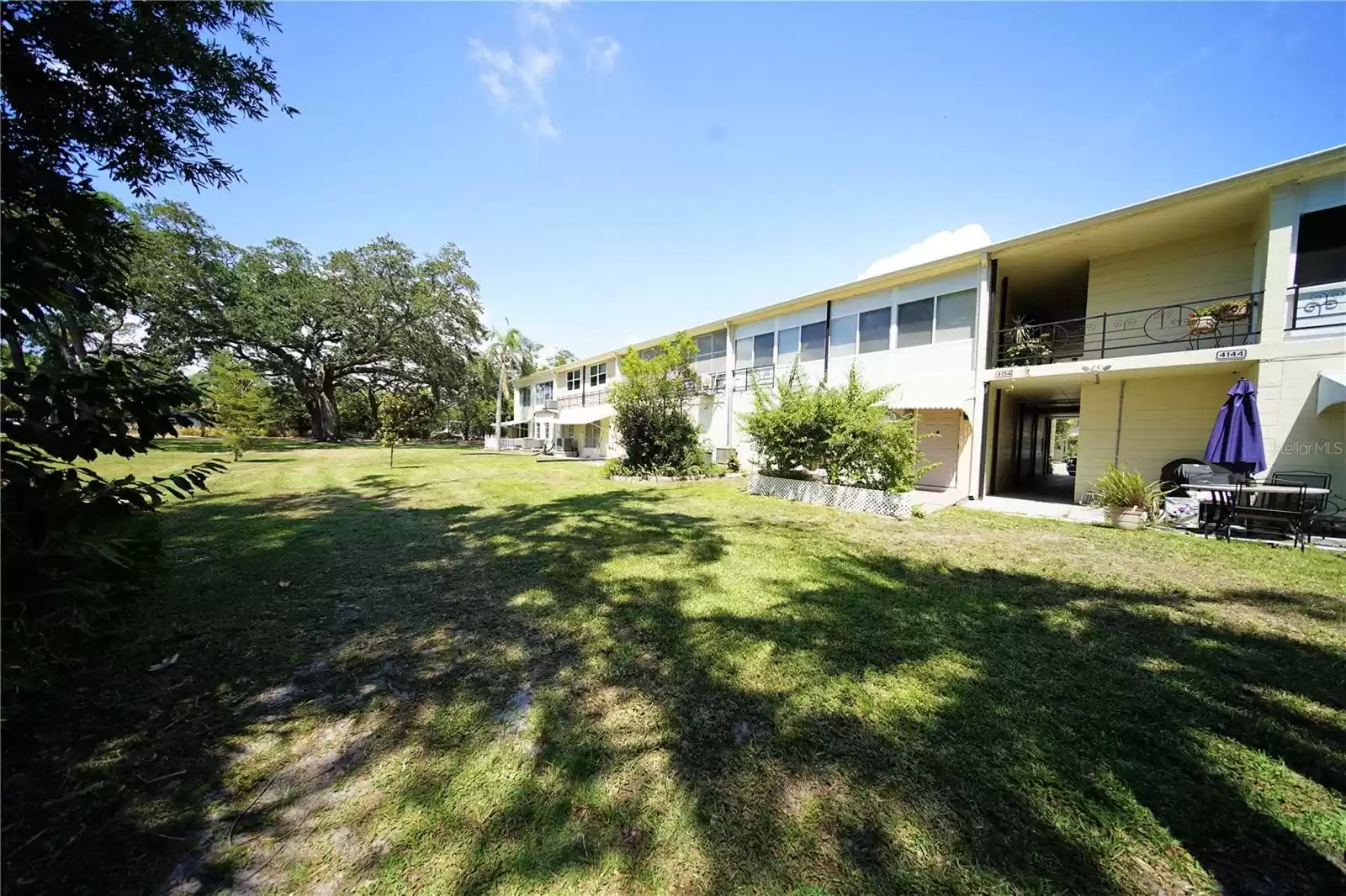 Another view of the back of the building.