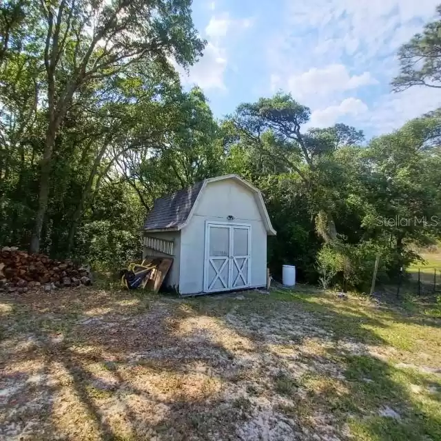 STORAGE SHED