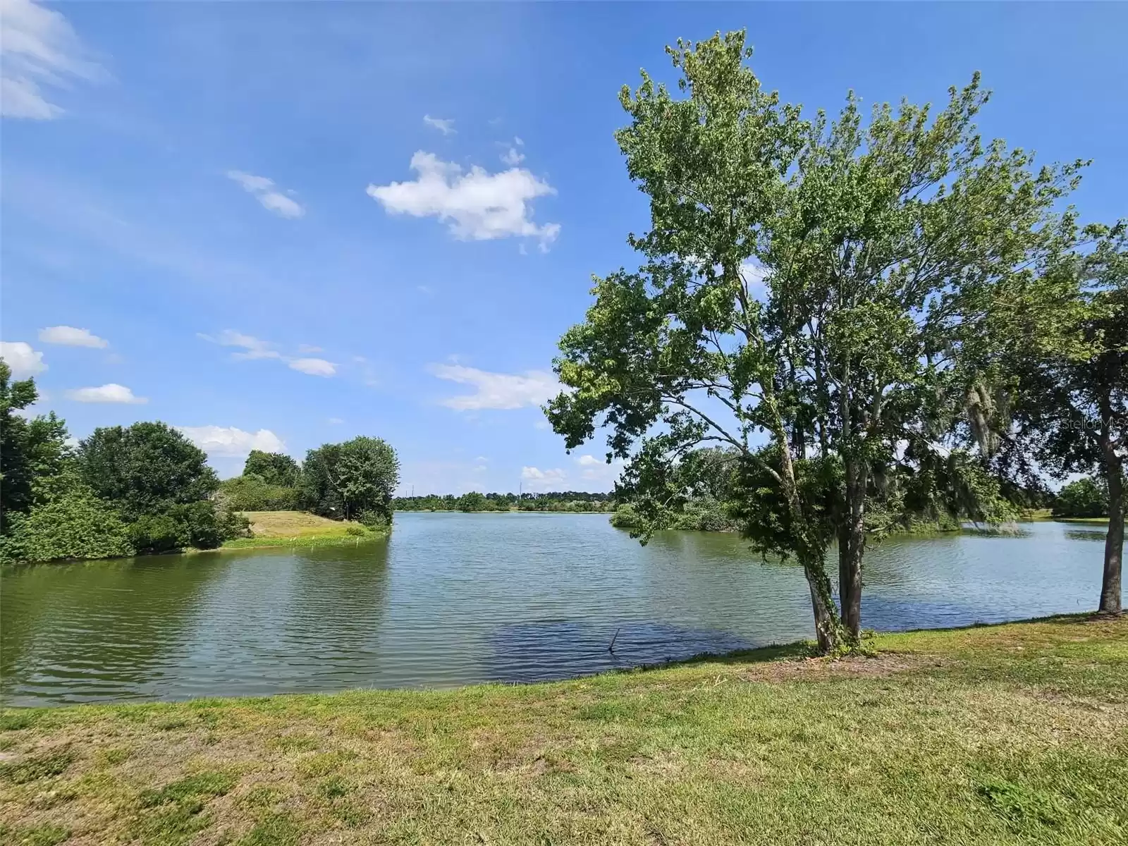 Residents' private lake