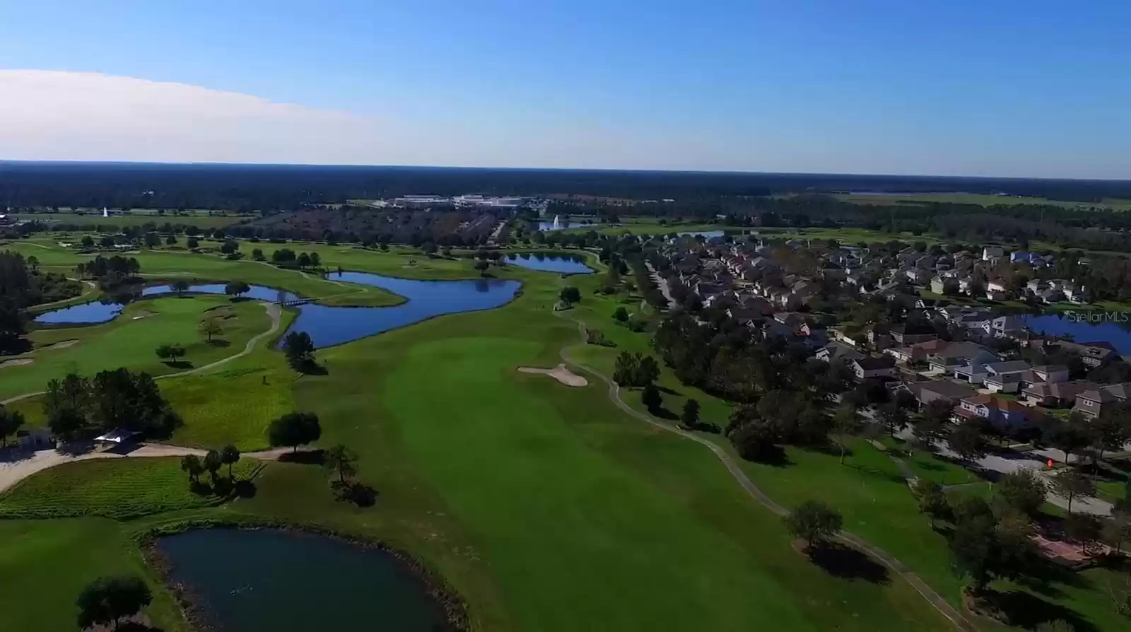 Harmony Golf Course Aerial