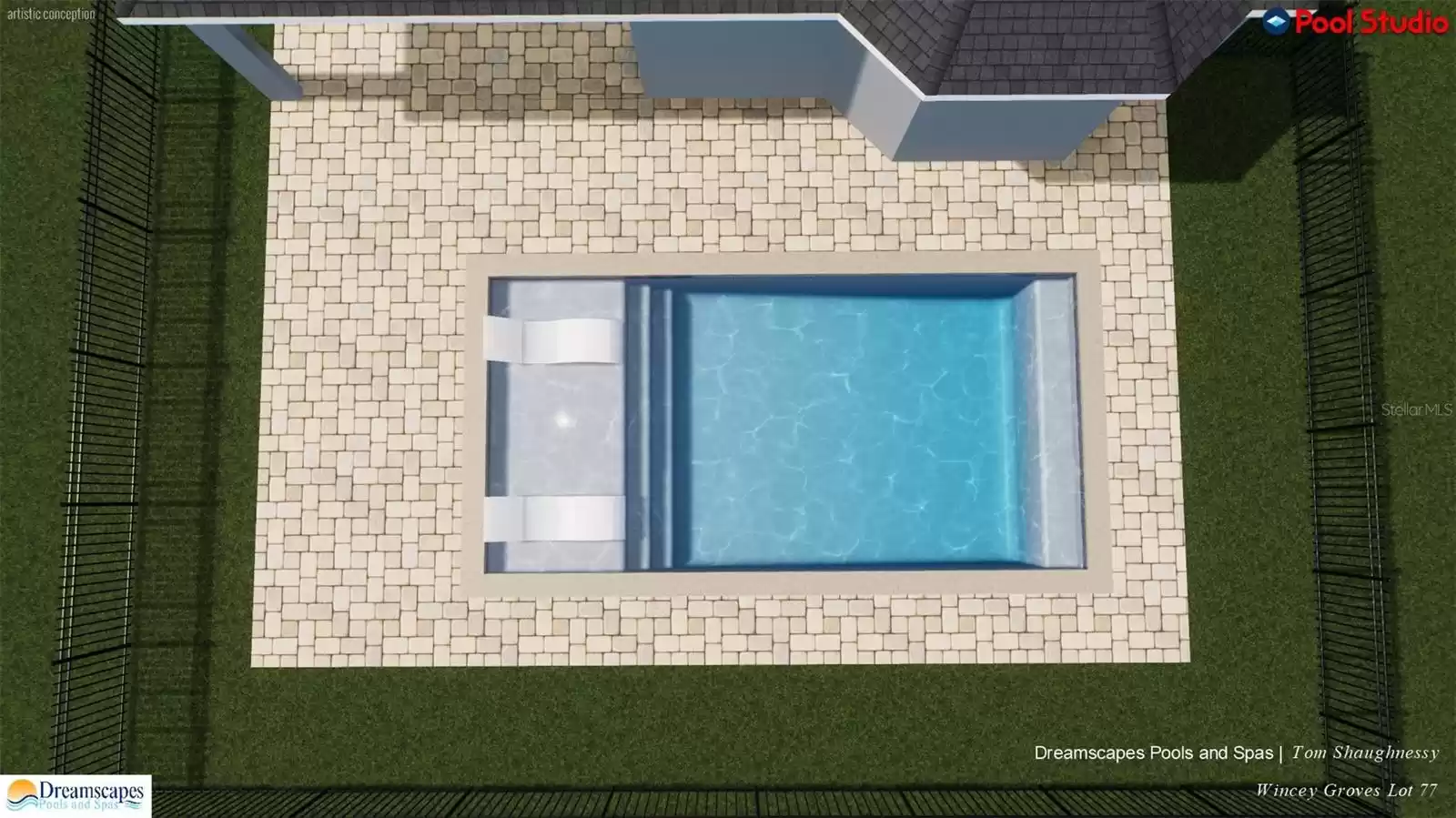 Pool Rendering.  Recent pool estimate available.