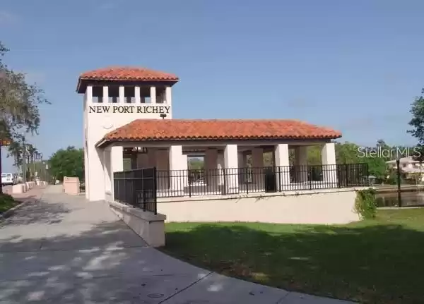 New Port Richey park entrance