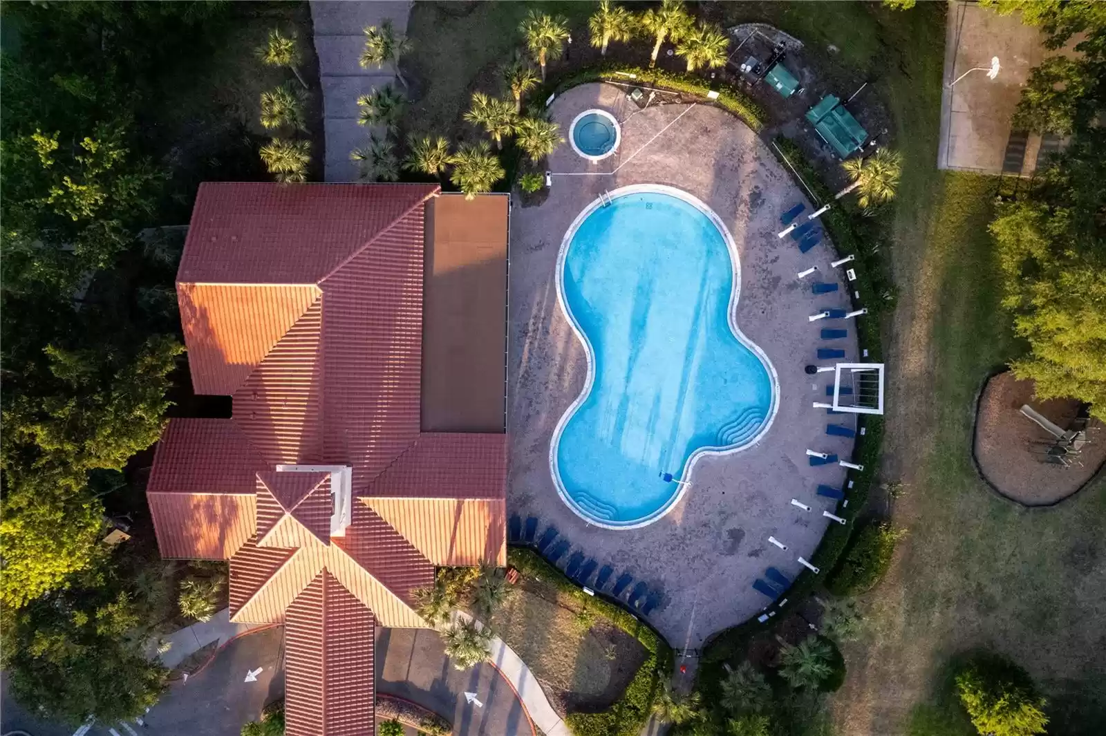 Villa Sol Clubhouse Pool Sky View