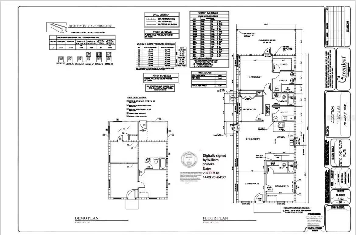 New floor plan