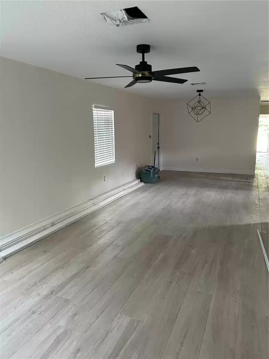 Family/dining room area