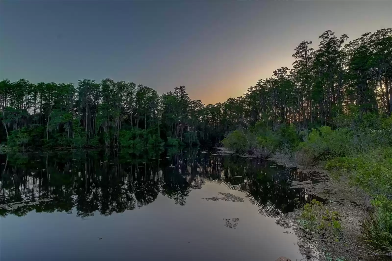 Hidden Lake sunset