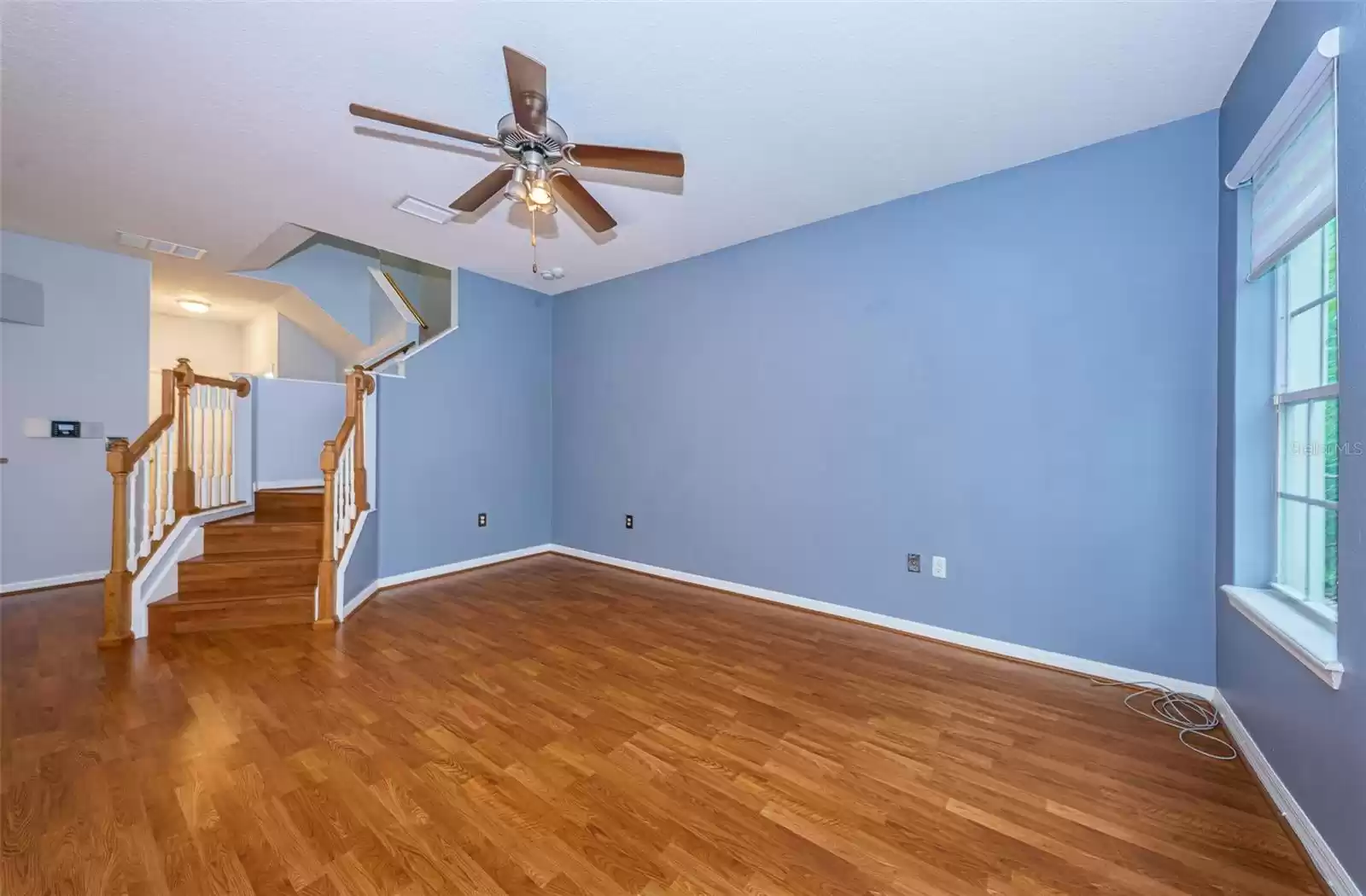 Living room and stairway entry