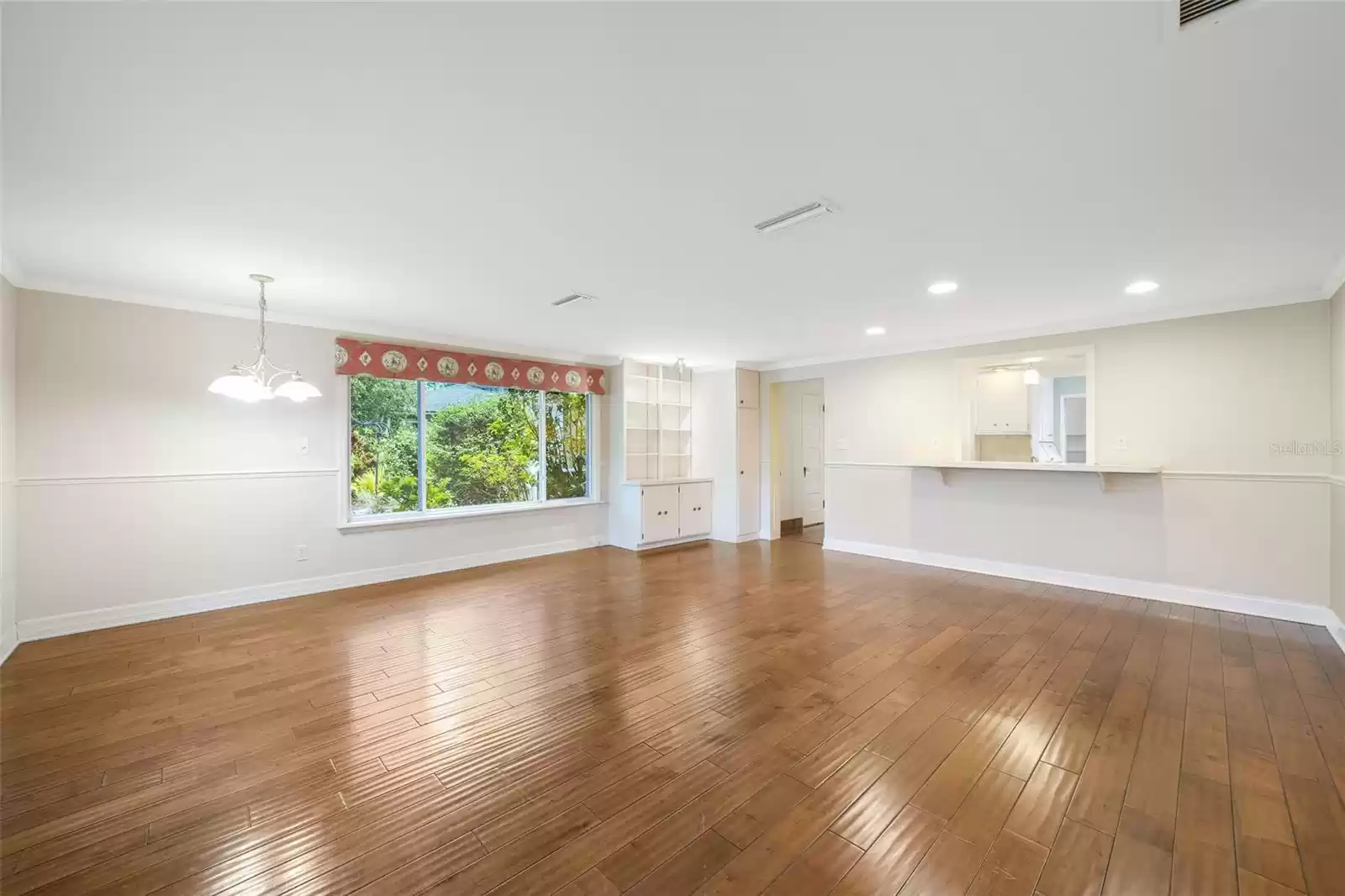 Family Room looking back to kitchen