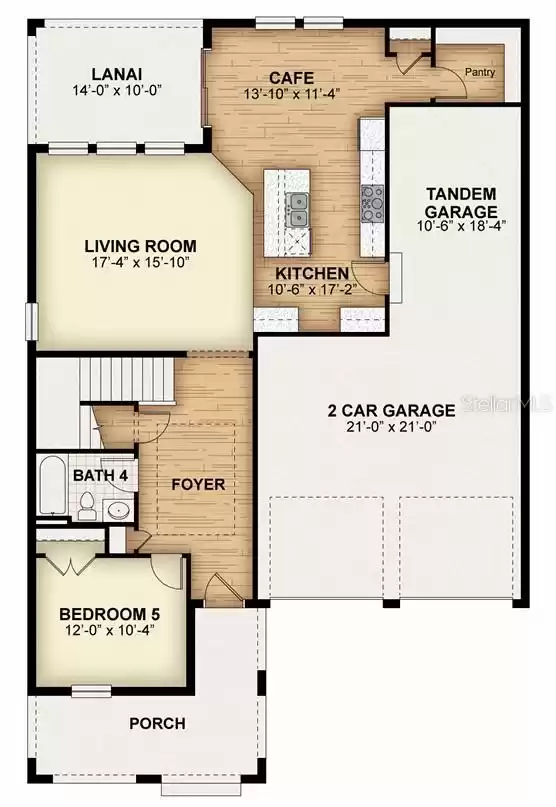 First floor plan