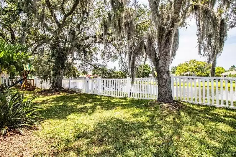 Mature trees will provide some shade on any hot summer day!