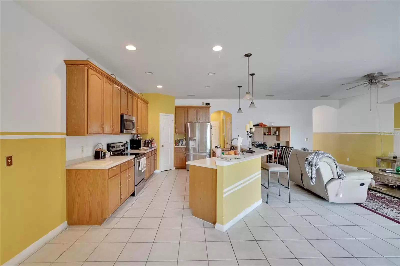 Kitchen with Closet Pantry