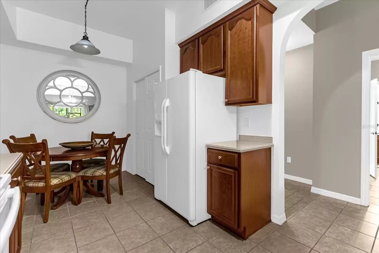 Breakfast area inside the kitchen