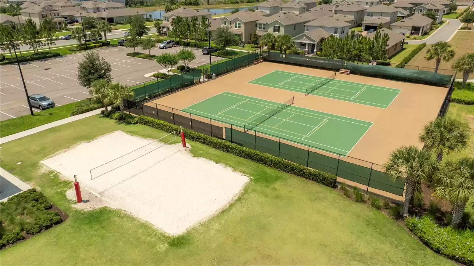 Tennis Courts and Beach Volleyball