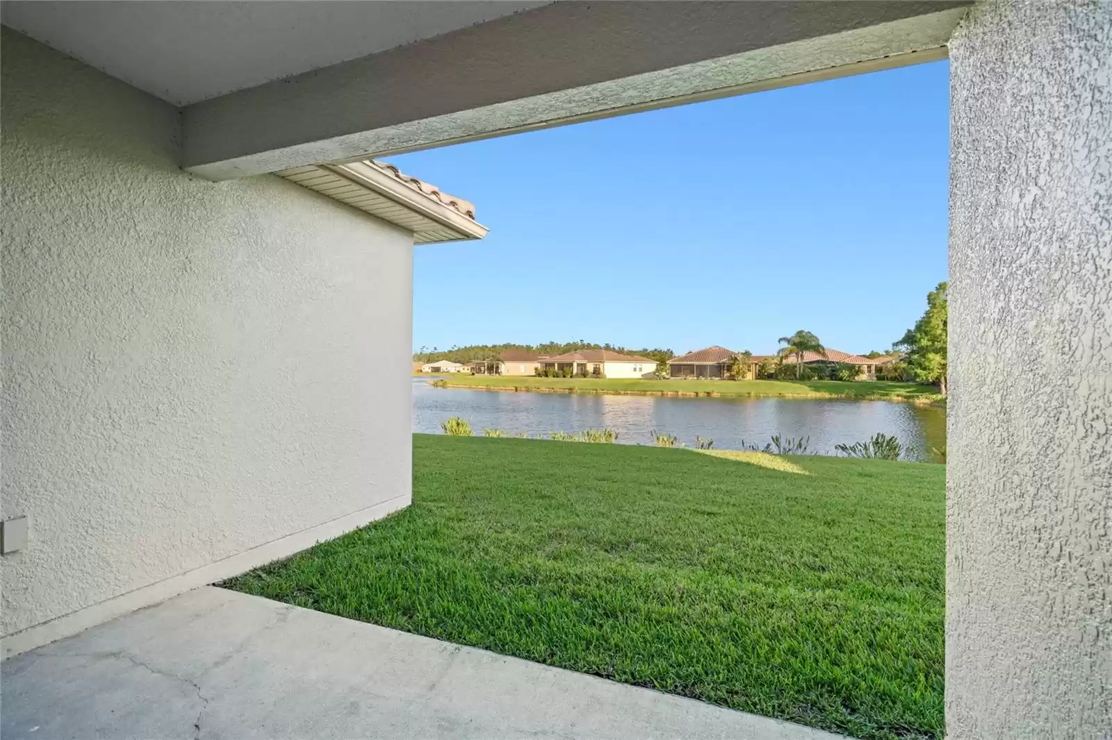 Pond View from Lanai.